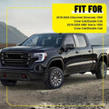 6X Chrome Pillar Posts Window Trim for Chevrolet Silverado 1500 (2019–2024)