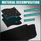 Dashboard Cover for Toyota Crown (2012–2018) Black Polyester Non-slip