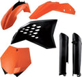 Acerbis Plastic Kit for KTM 150 XC, 250 SX & SX-F (2007–2010) - Orange