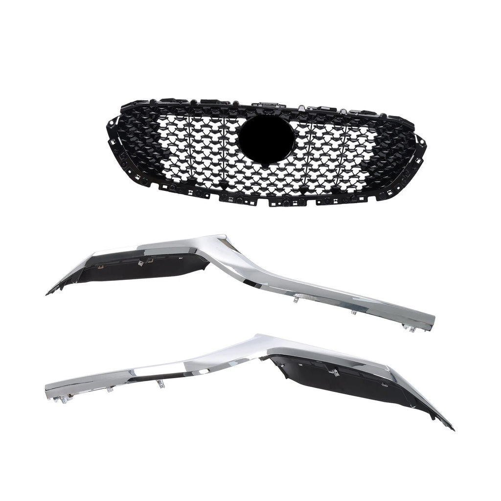 Front Center Grille & LH/RH Trim for Mazda CX-30 (2020-2023)