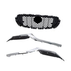 Front Center Grille & LH/RH Trim for Mazda CX-30 (2020-2023)