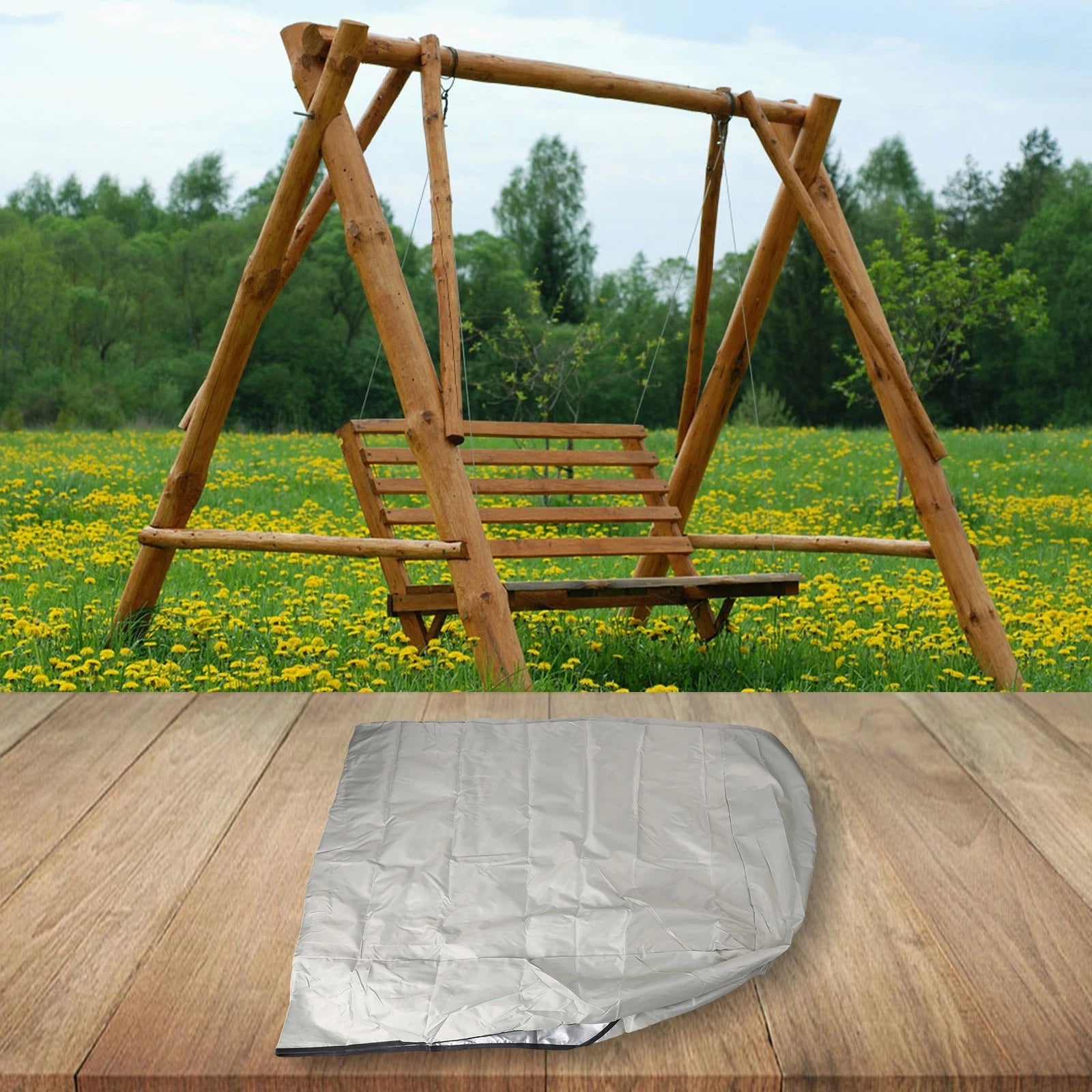 Swing Canopy Replacement for Outdoor Use (All Seasons)
