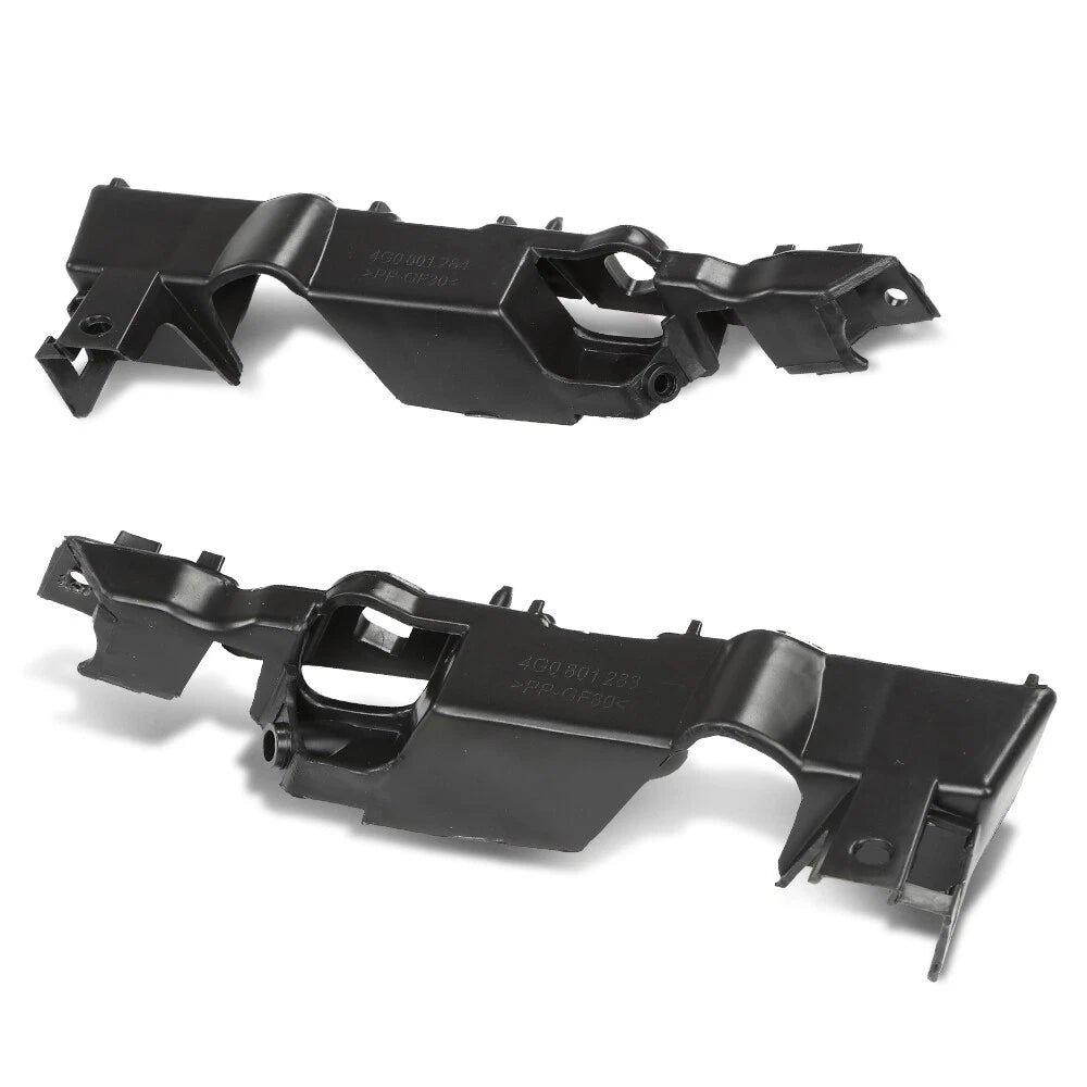 Set of 2 Front Bumper Bracket Retainers for Audi A6 S6 (2012–2018)