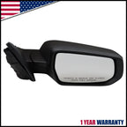 Right Side Mirror 3Pin Black for Chevrolet Malibu (2016–2019, 2024)