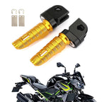 Front Footrests Foot Pegs for Kawasaki Z300 Z400 Z650 Z800 Z900 Ninja 650