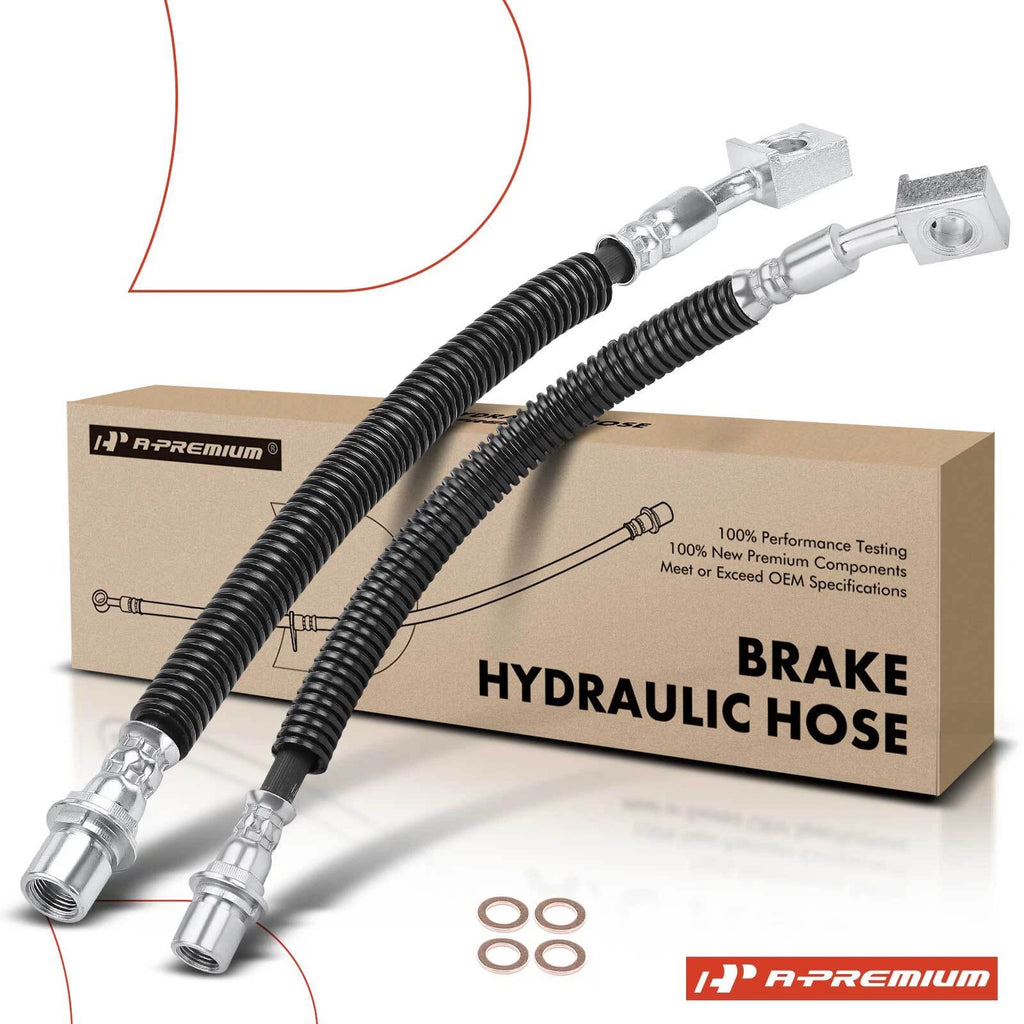 2X Front Brake Hydraulic Hose for Chevrolet Blazer (2002–2005)