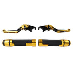 Gold Extendable Brake Clutch Levers for Honda CBR1000RR-R/SP (2020-2023)