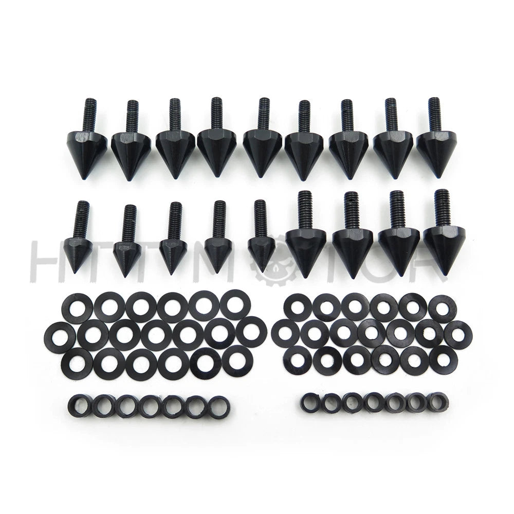 Spike Motor Fairing Bolt Screw Kit for Kawasaki Ninja ZX10 10R (2004–2005)