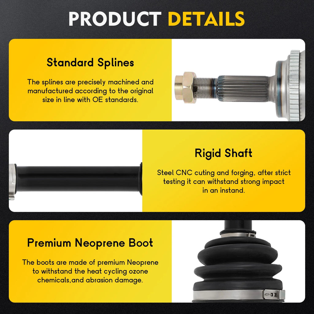 CV Axle Front Left for Toyota Camry 2002–2006, Avalon 2013–2014