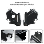 Fork Frame Neck Cover for Yamaha XVS400 XVS650 (1997–2003) Black