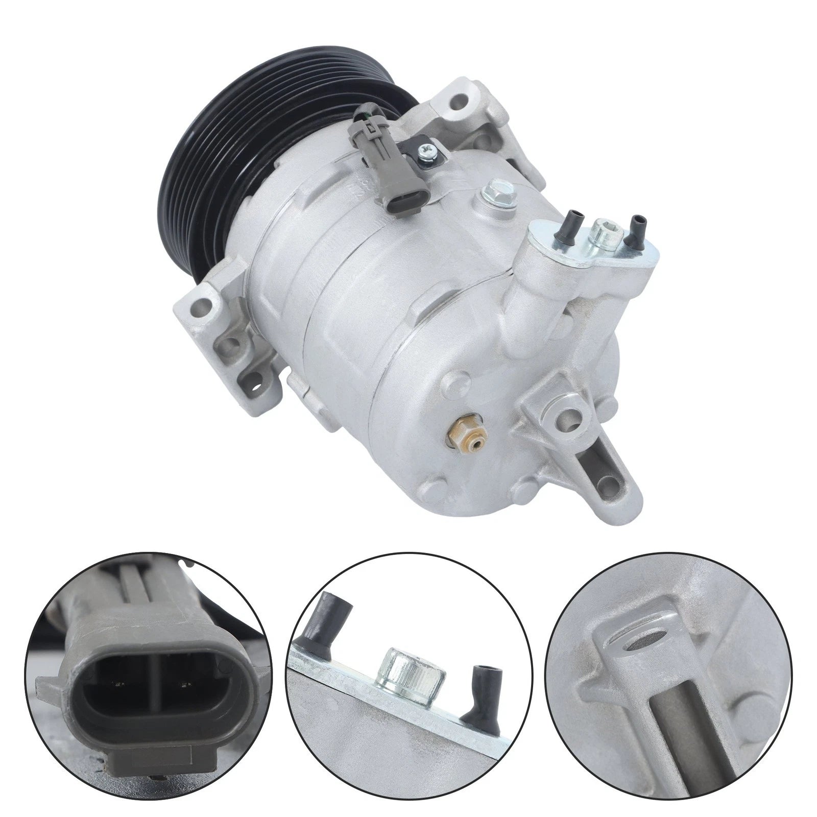 AC Compressor & Clutch for Chevrolet Equinox (2010–2011) GMC Terrain (2010–2015)