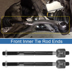 Set of 4 Front Inner Tie Rod End Links for Toyota RAV4 (2006–2018)