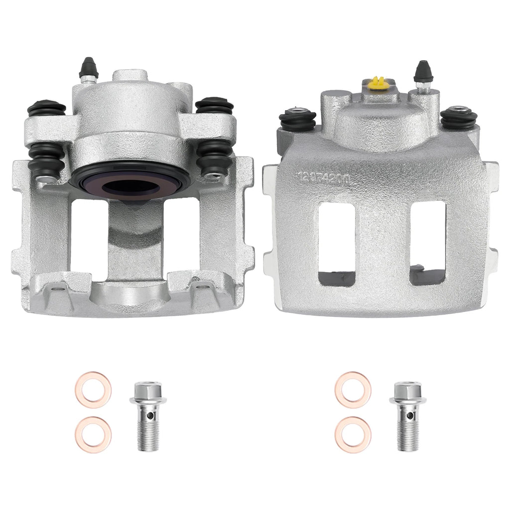 Set of 2 Front Calipers for Jeep Cherokee XJ, Wrangler TJ (1990–2001) 5252985