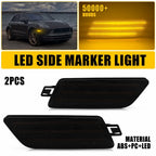 2X Smoked Amber LED Side Marker Light for Porsche Macan (2014–2024) EPY