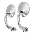 Chrome Bar End Rear-View Mirrors for Harley Sportster S (2021-2025)