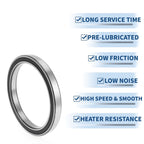 Deep Groove Ball Bearing P5 for Scooter Skateboard Wheel (160x200x20mm)