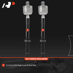 2X Front Inner Tie Rod End for Mitsubishi Montero (2001-2006)