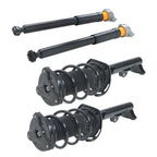 Front Complete Struts & Rear Shocks for Mercedes E350 RWD (2010–2014)