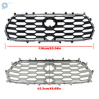 Plastic Black and Chrome Front Bumper Upper Grille for Toyota Sequoia (2023-2024)