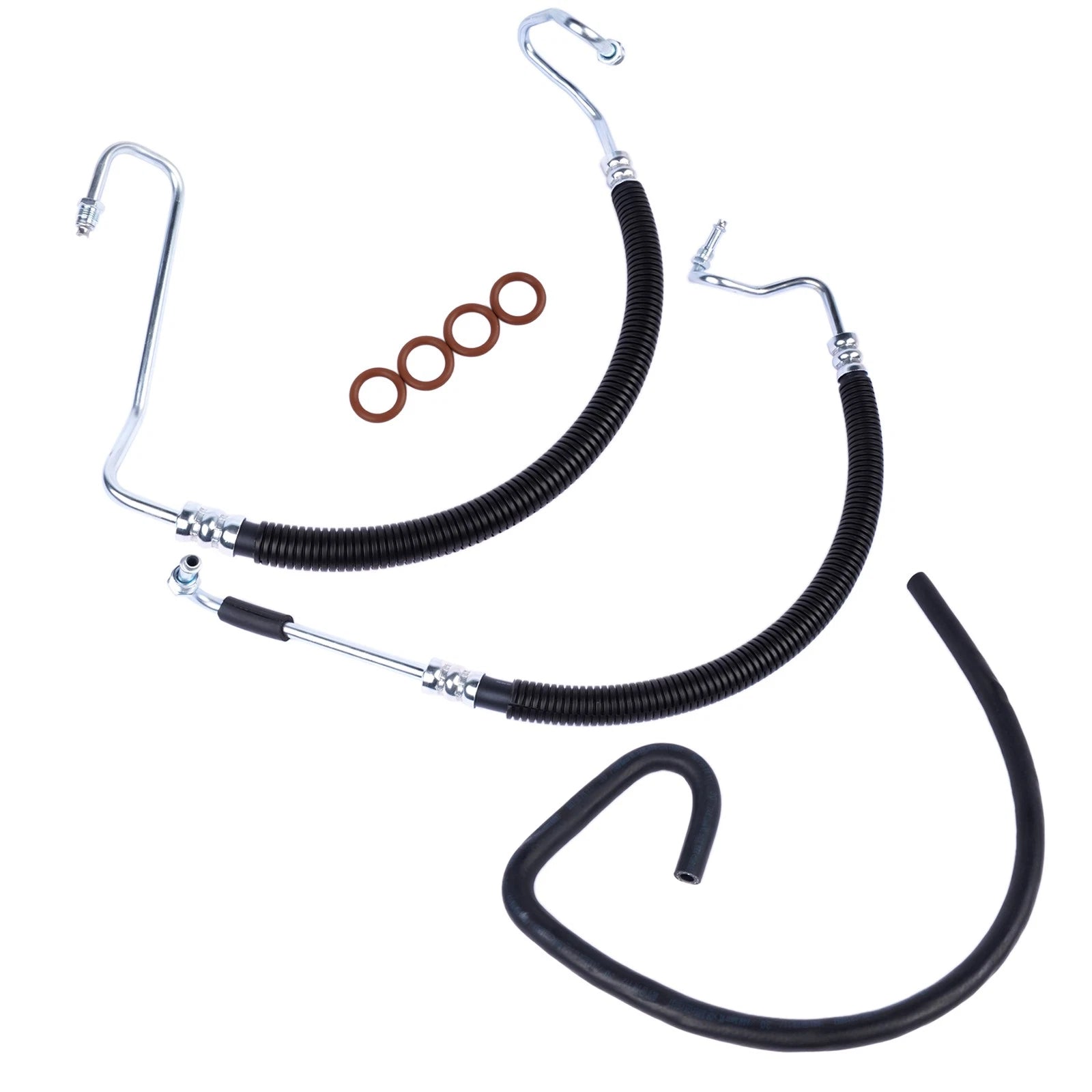 3X Hydroboost Power Steering Hoses for GMC Sierra 2500 3500 HD (2007–2010)