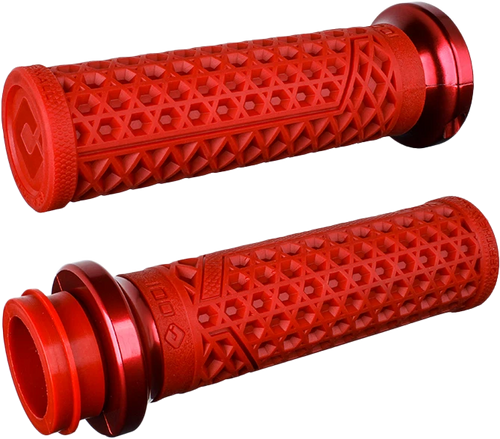 1 Inch Dark Red/Red Handlebars Grips for Harley & Indian (2010–2023)