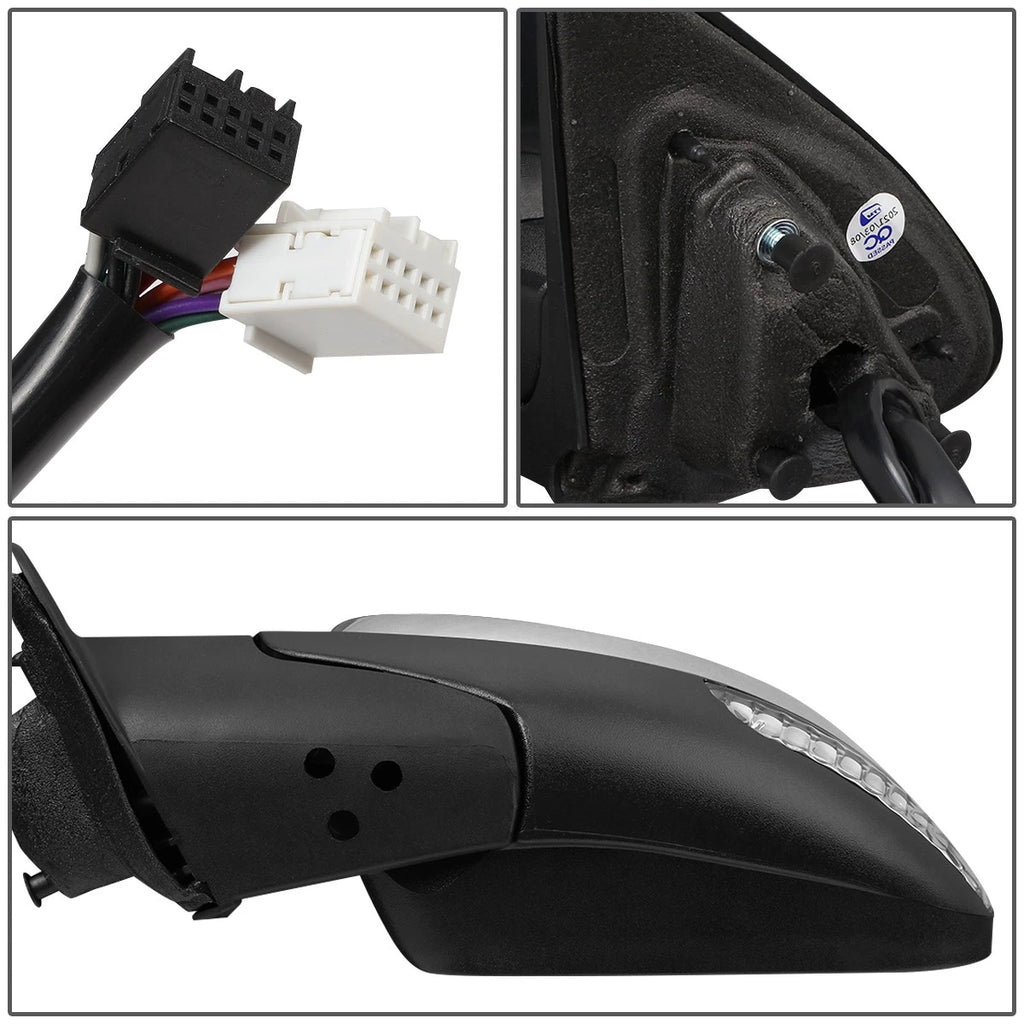 Driver Side Door Mirror for Dodge Durango (2011–2021) CH1320420, Heated, Powered
