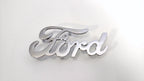 Chrome Ford Script Emblems Replacement Pair with Mounting Studs for KA7701X2 (2017–2017)