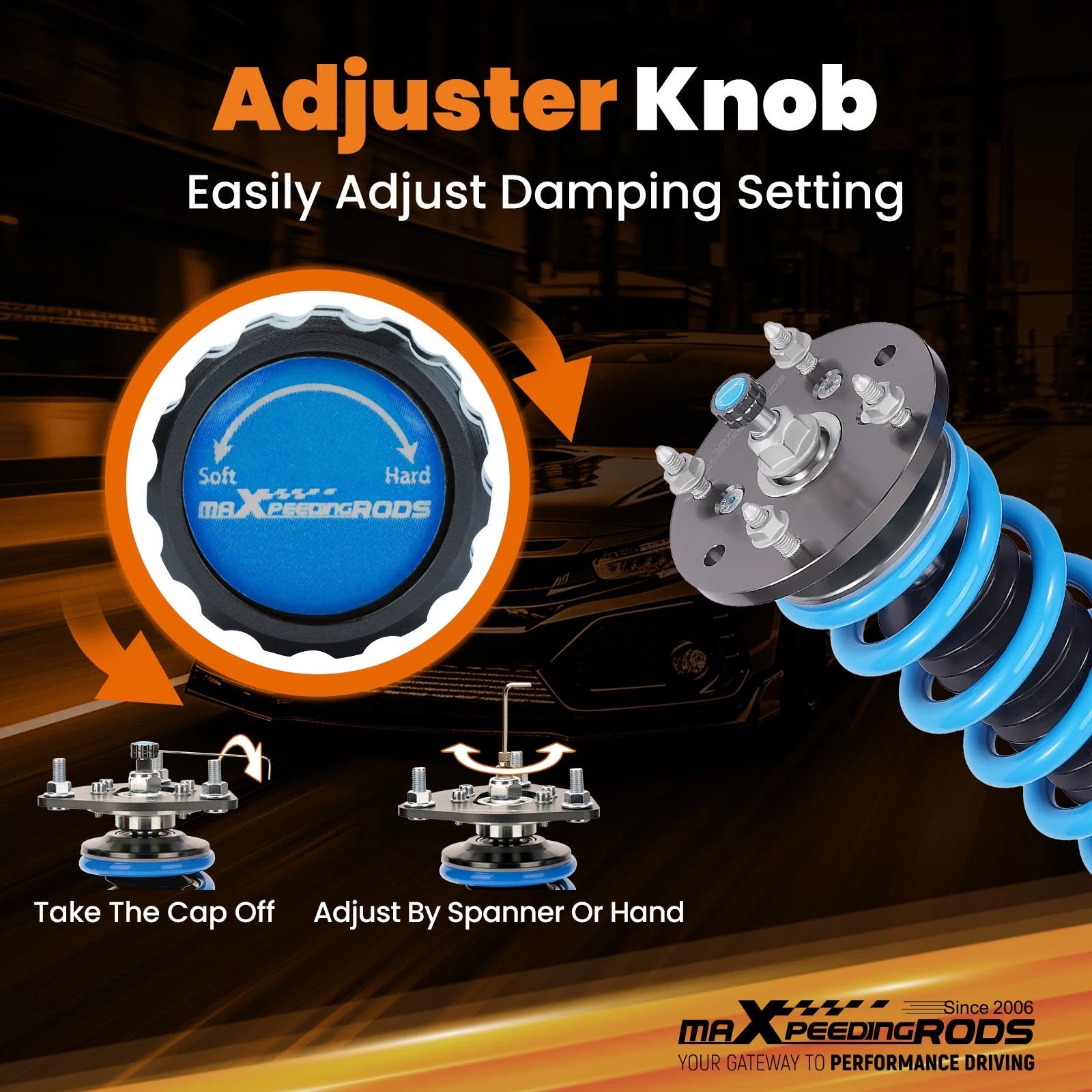 Coilovers Suspension Lowering Kit for Jaguar XF (2007-2015)