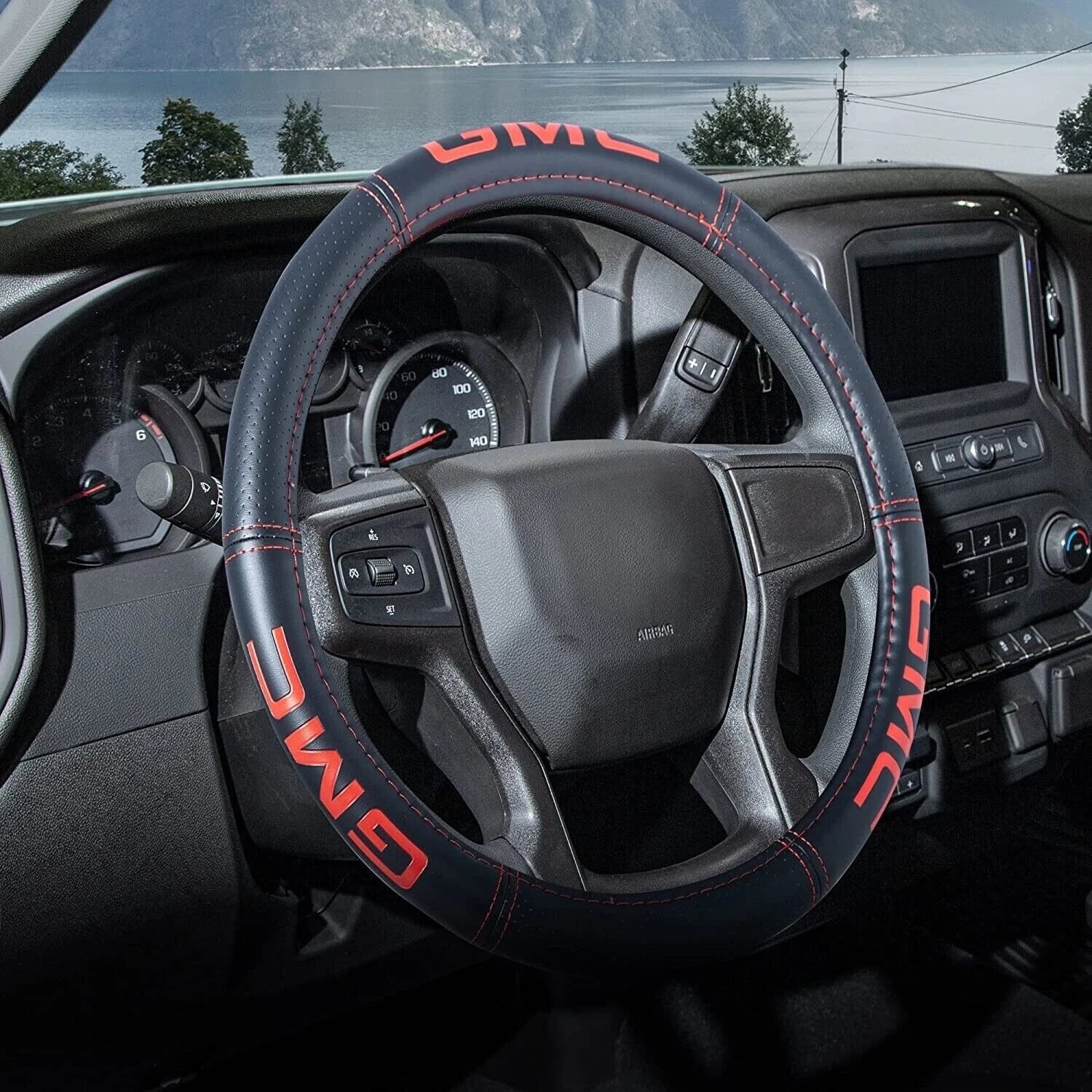 Steering Wheel Cover for GMC (Deluxe, 006708R01)