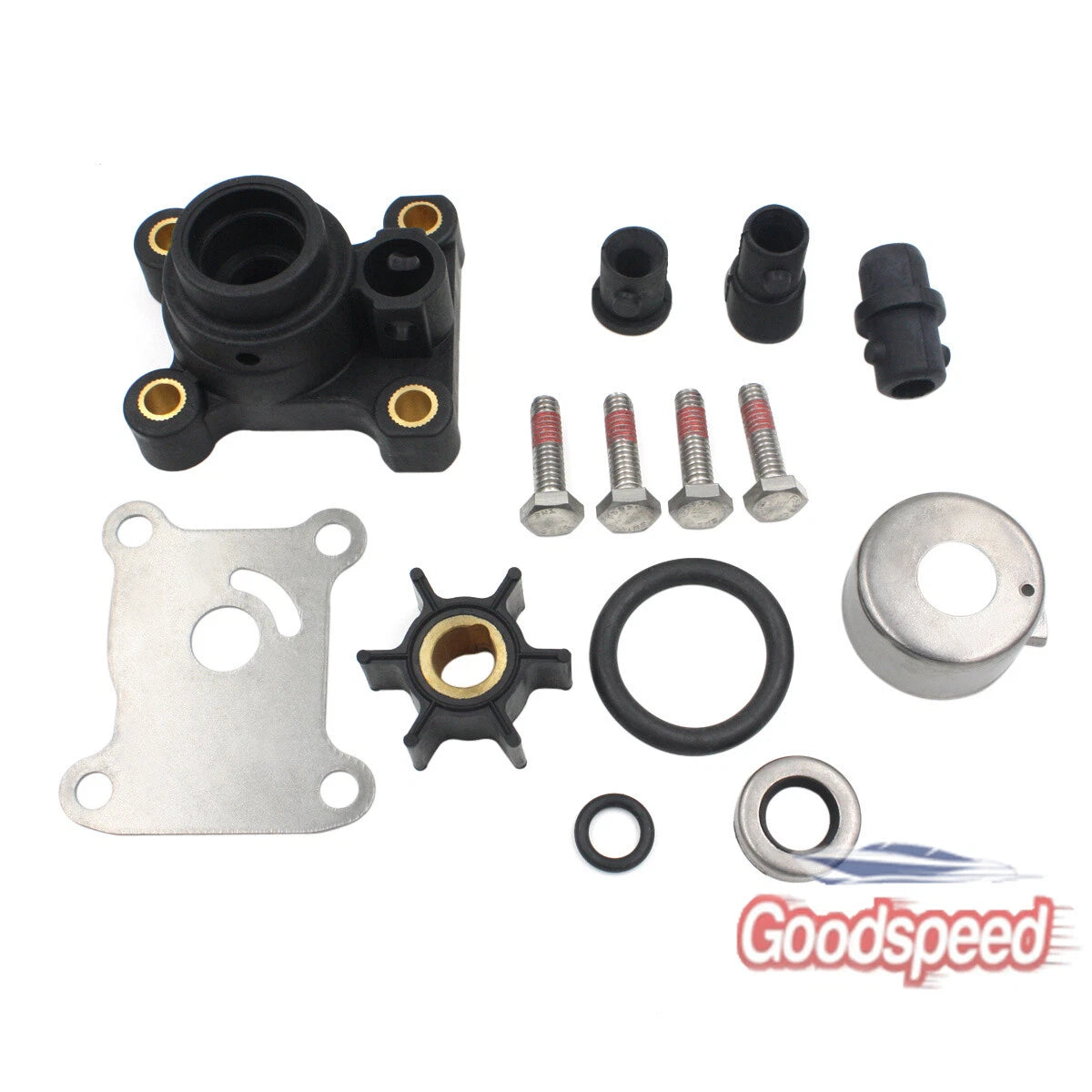 Water Pump Impeller Kit for Johnson Evinrude 9.9-15 hp (1974–2007) 394711