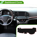 Dashboard Cover for Honda N-WGN JH3/JH4 (2019–2024) Black Red Anti-Slip