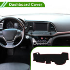 Dashboard Cover for Honda N-WGN JH3/JH4 (2019–2024) Black Red Anti-Slip