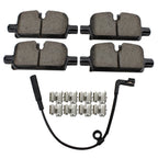 Set of 4 Akebono ProACT Rear Ceramic Brake Pads for Cadillac Chevrolet GMC