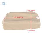 Beige Leather Synthetic Center Console Armrest Cover for Honda Accord (2008–2012)