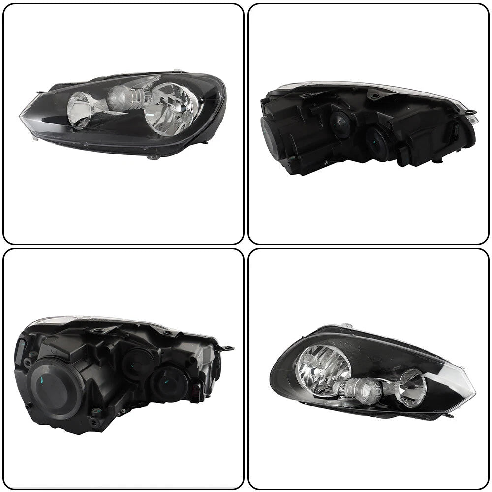 Headlight Assembly for VW Golf/Jetta Sportwagen (2010–2014) Left Driver