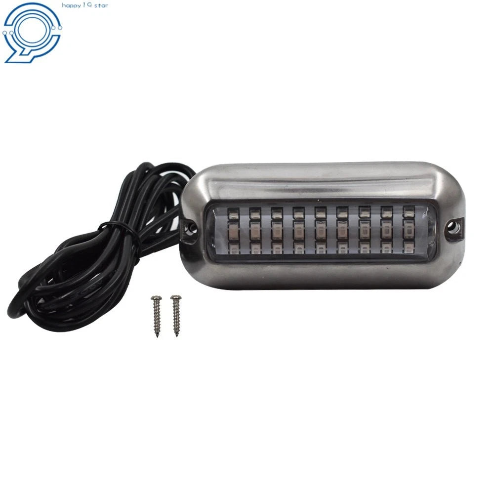 27LED Marine Transom Lights for Pontoon Boat (316 Stainless Steel)
