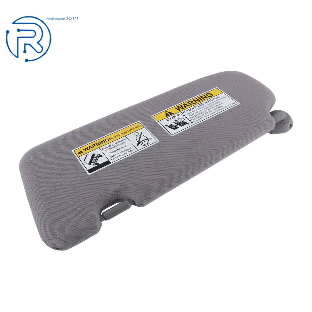 Sunvisor for Honda CR-V (2017-2022) Gray Right Side with Lights & Mirror