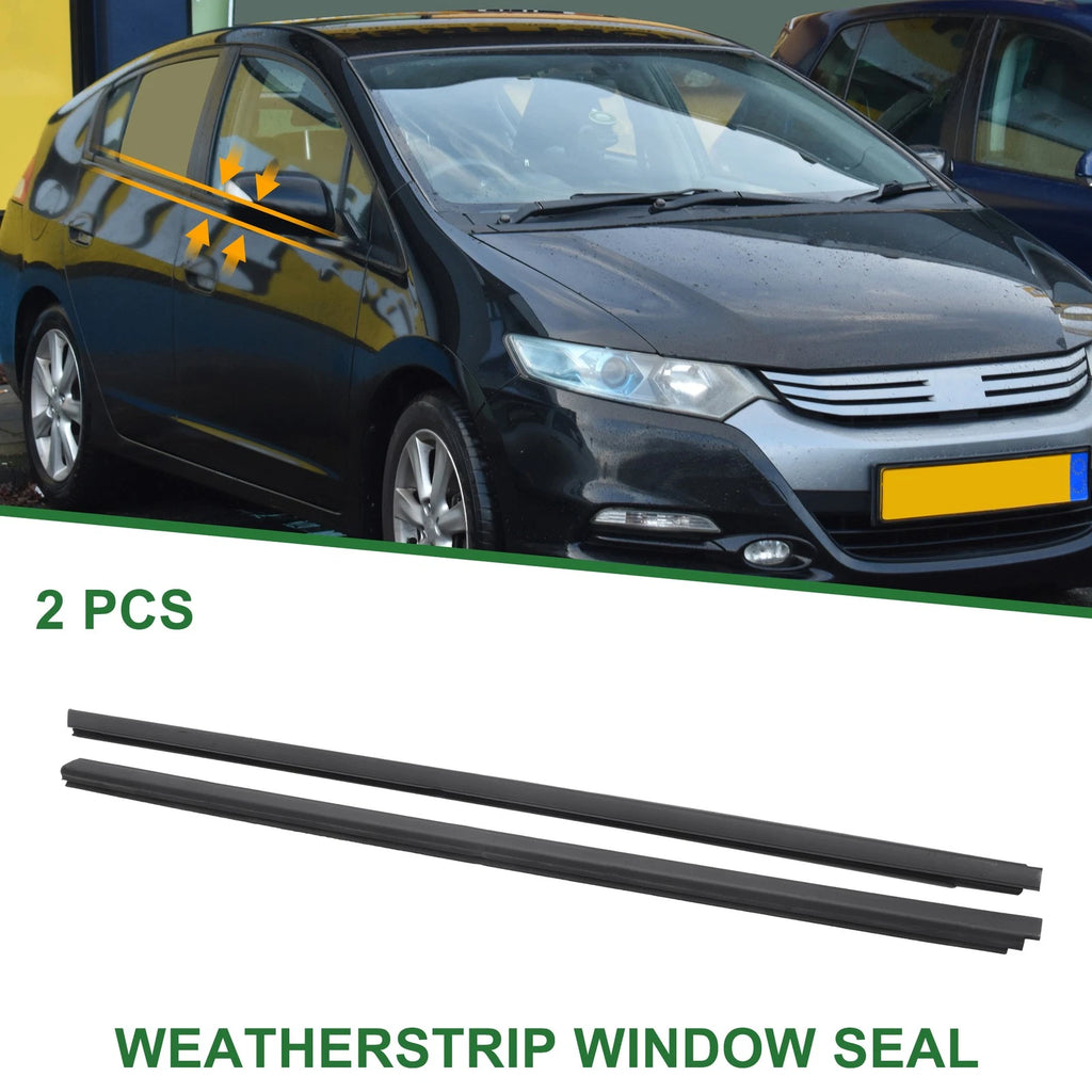 2pcs Front Left Right Weatherstrip Window Seal No. 72410TM8013 for Honda Insight (2000–2006)
