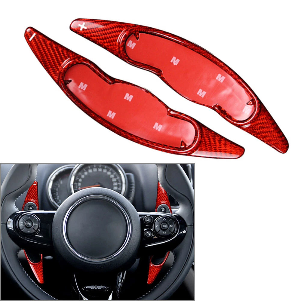 Carbon Fiber Steering Wheel Shift Paddle for BMW Mini Cooper F54 F55 F56 F57