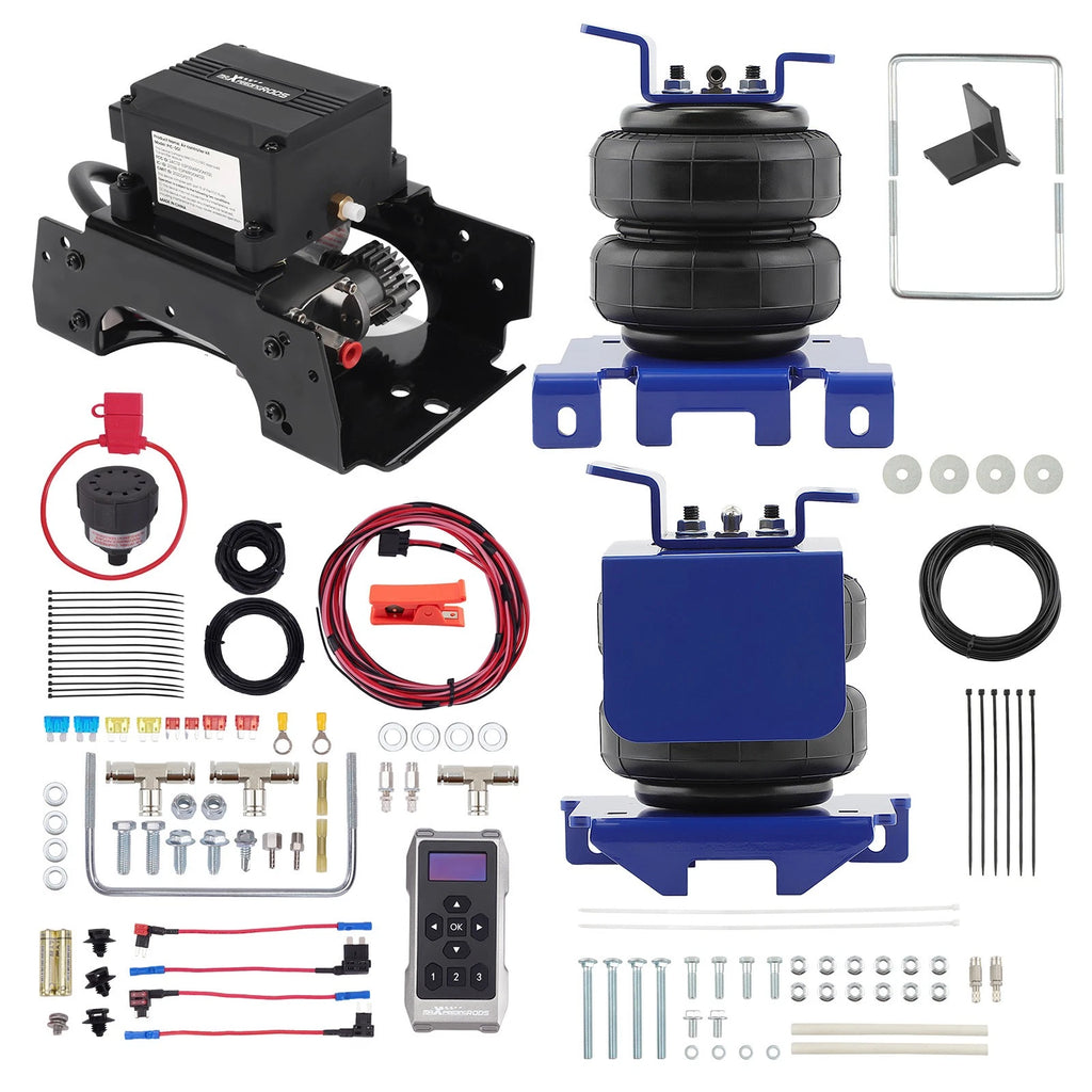 Air Spring Kit + Wireless Compressor for Chevy Silverado 2500HD (2001–2010)