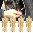 Brass Automatic Tire Deflator for Car and Motorcycle (Universal)