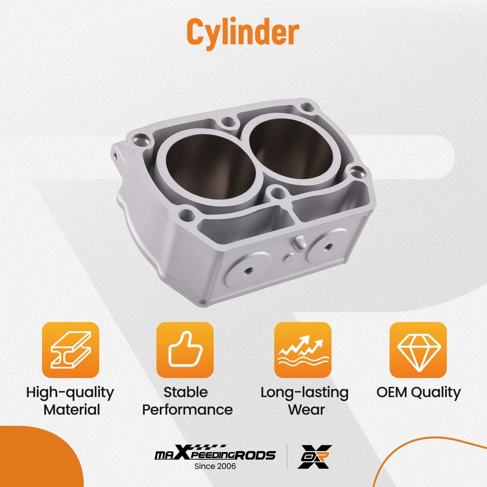 Cylinder for Polaris RZR 800 (2008–2014)