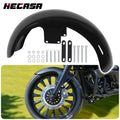 19" Steel Wrap Front Fender for Harley Touring (2014–2023)