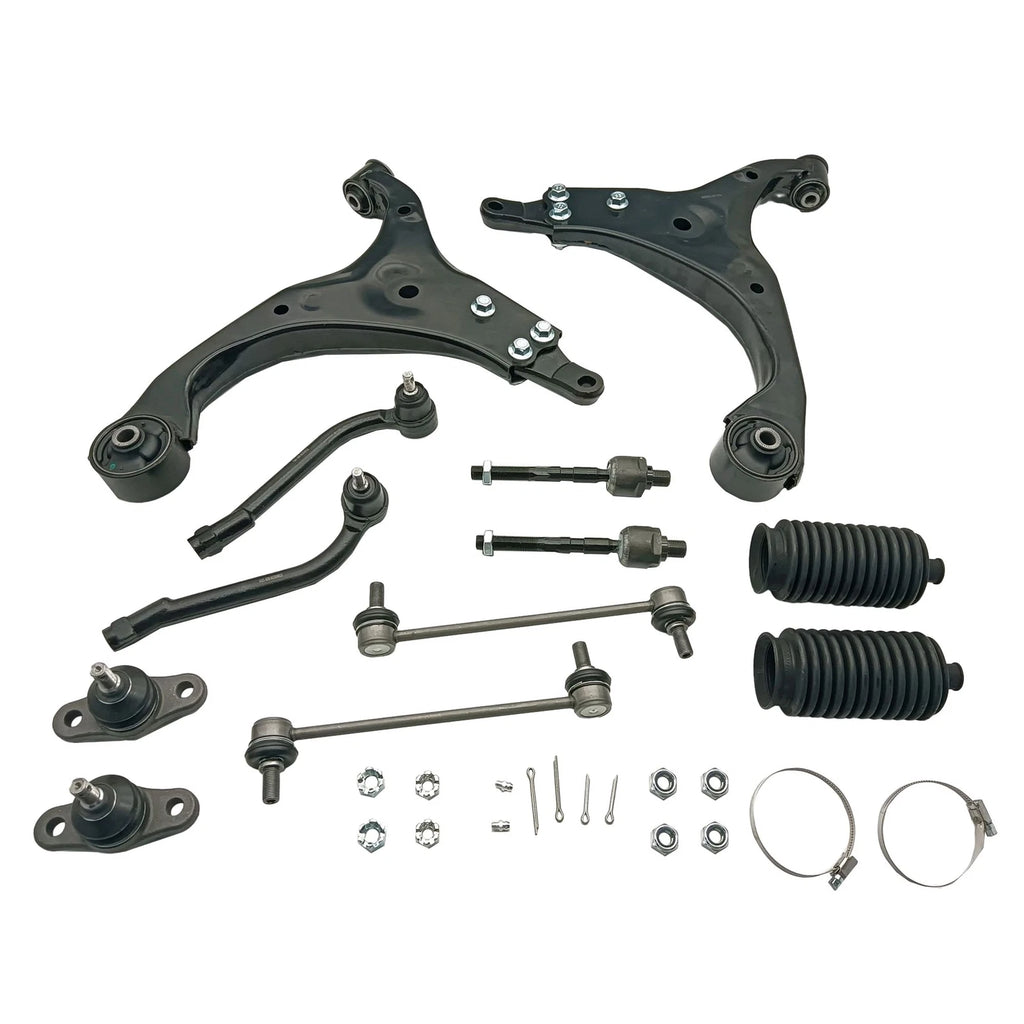 Set of 12 Suspension Control Arms with Ball Kit for Hyundai Elantra (2009–2012)