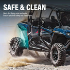 Set of 4 Extended Fender Flares Mud Flaps for Polaris RZR XP 1000 (2014–2022)
