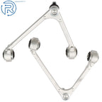 Pair Front Upper Control Arms with Ball Joints for Lincoln LS Jaguar XJ8 XJR (2004–2009)