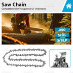 3/8LP .050 52DL Tungsten Carbide Chainsaw Chain for Husqvarna 14"