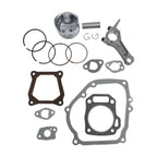 Piston Kit with Connecting Rod, Pin, Ring & Gasket Set for GX200 (2000–2023)