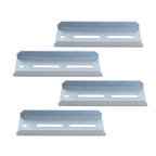 Set of 4 8" Galvanized Swivel Top Bunk Bracket Kit for Boat Trailer