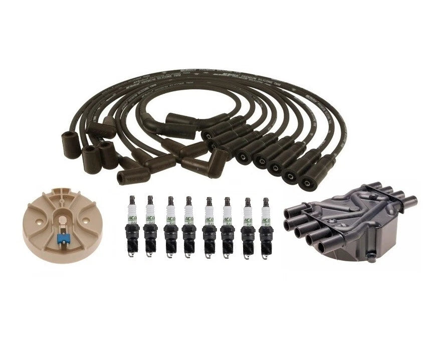 ACDelco Ignition Kit for Chevy GMC 5.7 V8 (1996–2002) - Rotor, Cap, Wires, Plugs
